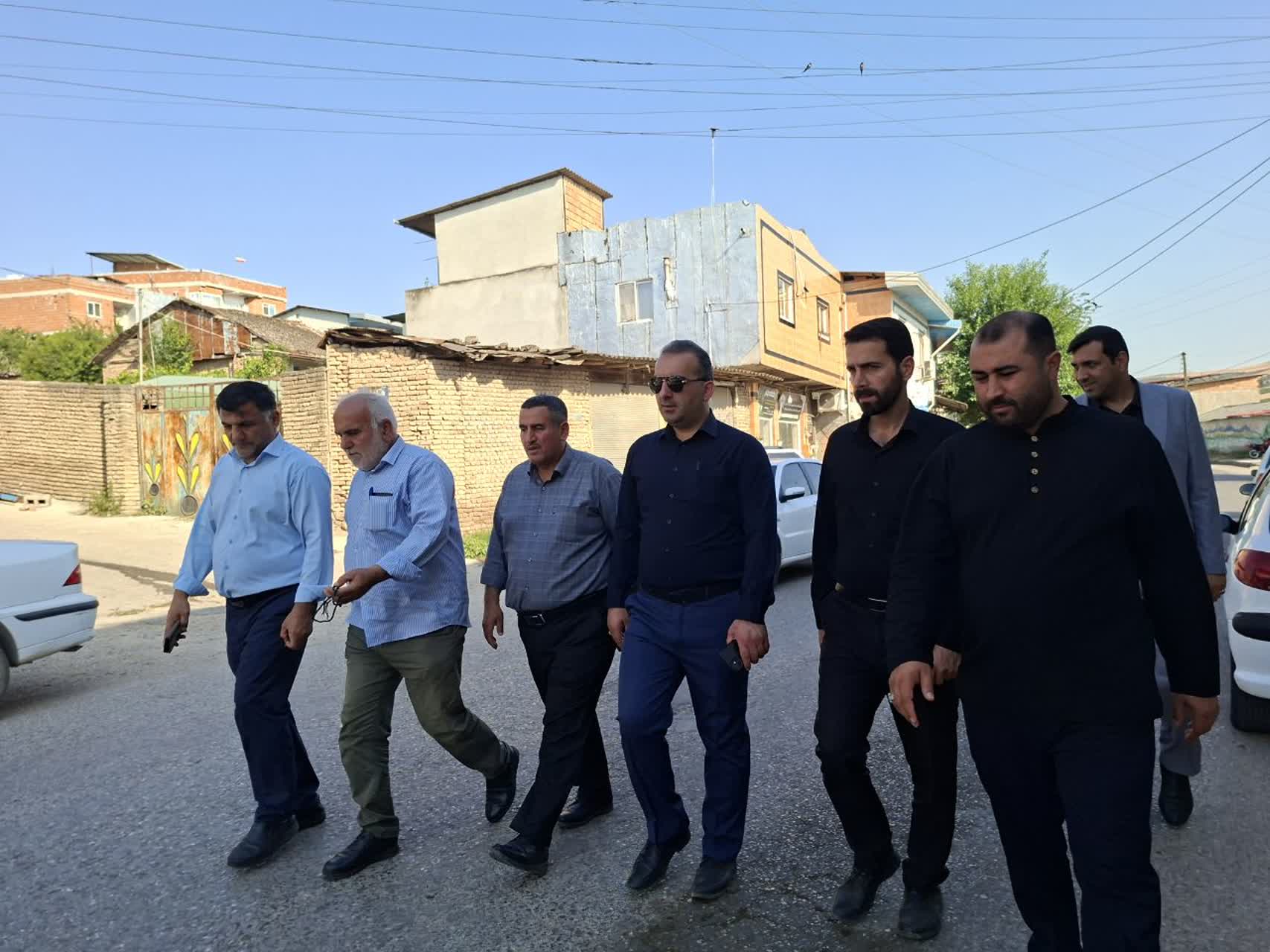 توسعه شبکه معابر روستای جامخانه